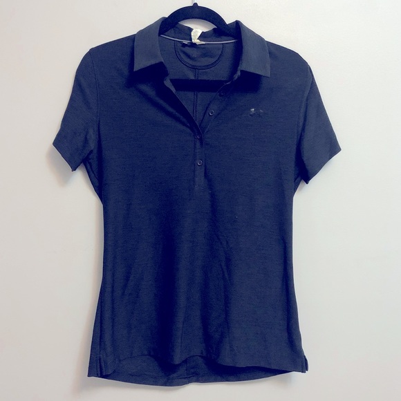 Under Armour Grey/Charcoal Polo - Picture 2 of 6